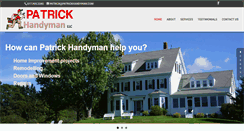 Desktop Screenshot of patrickhandyman.com